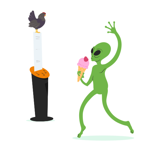 Alien et poule - LSSA 2025