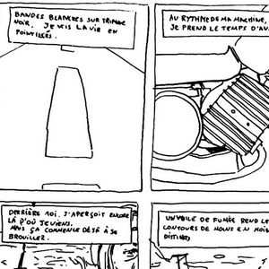 Image de Bande blanche sur triangle noir