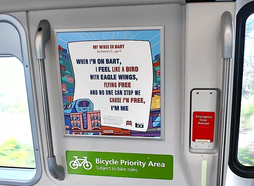 Image de [US] Bay Area’s youngest writers take their words for a BART ride