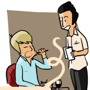 Image de Dialogue au restaurant