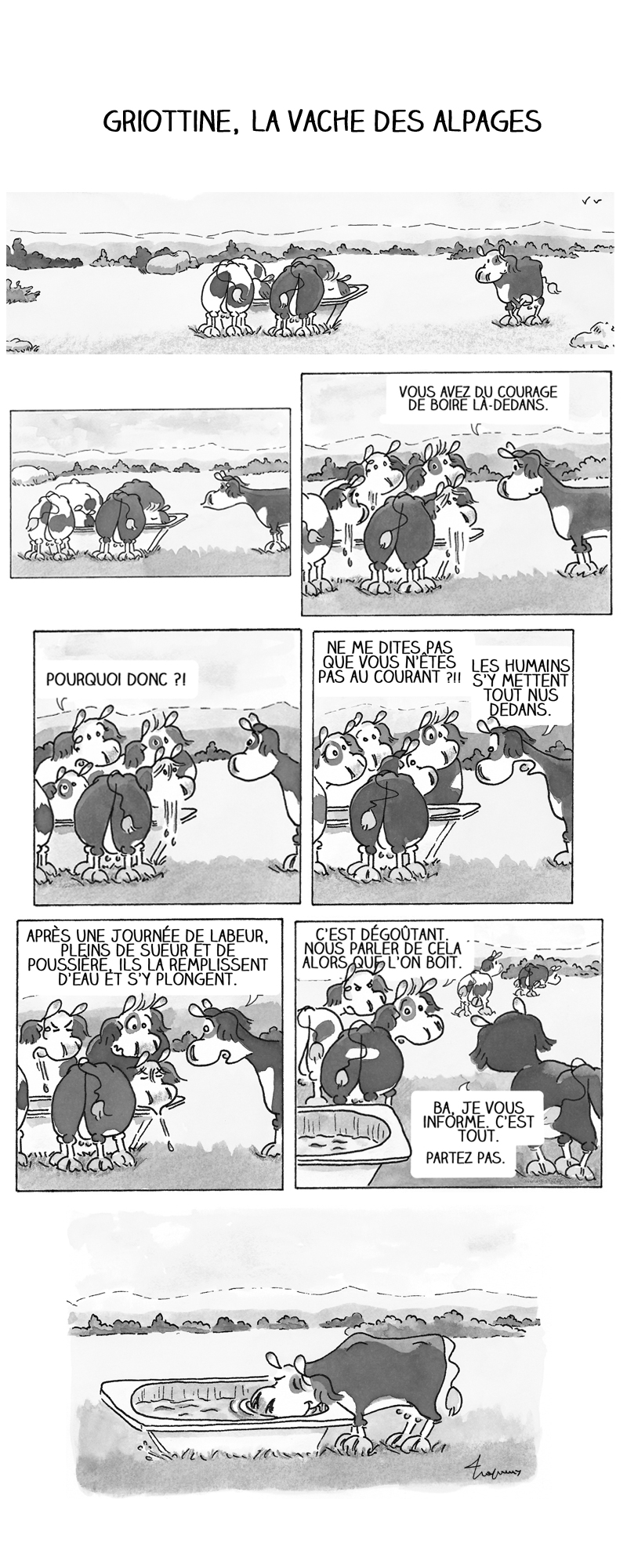 Image de Griottine, la vache des alpages 6