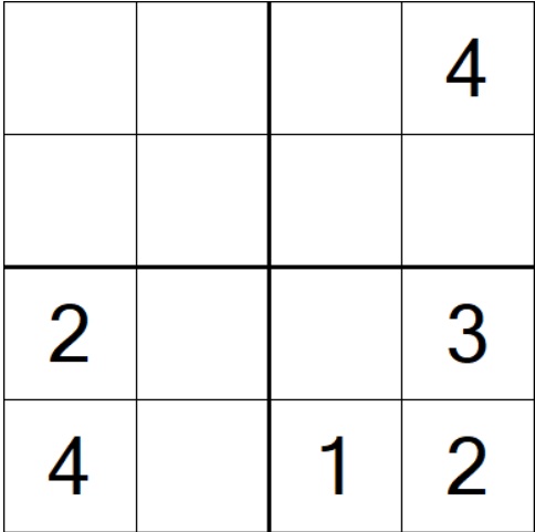 Image de Mini Sudoku #17