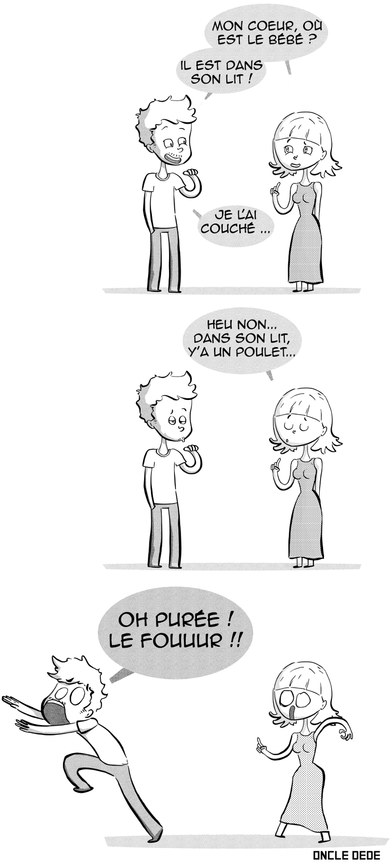 Image de Le bébé est couché