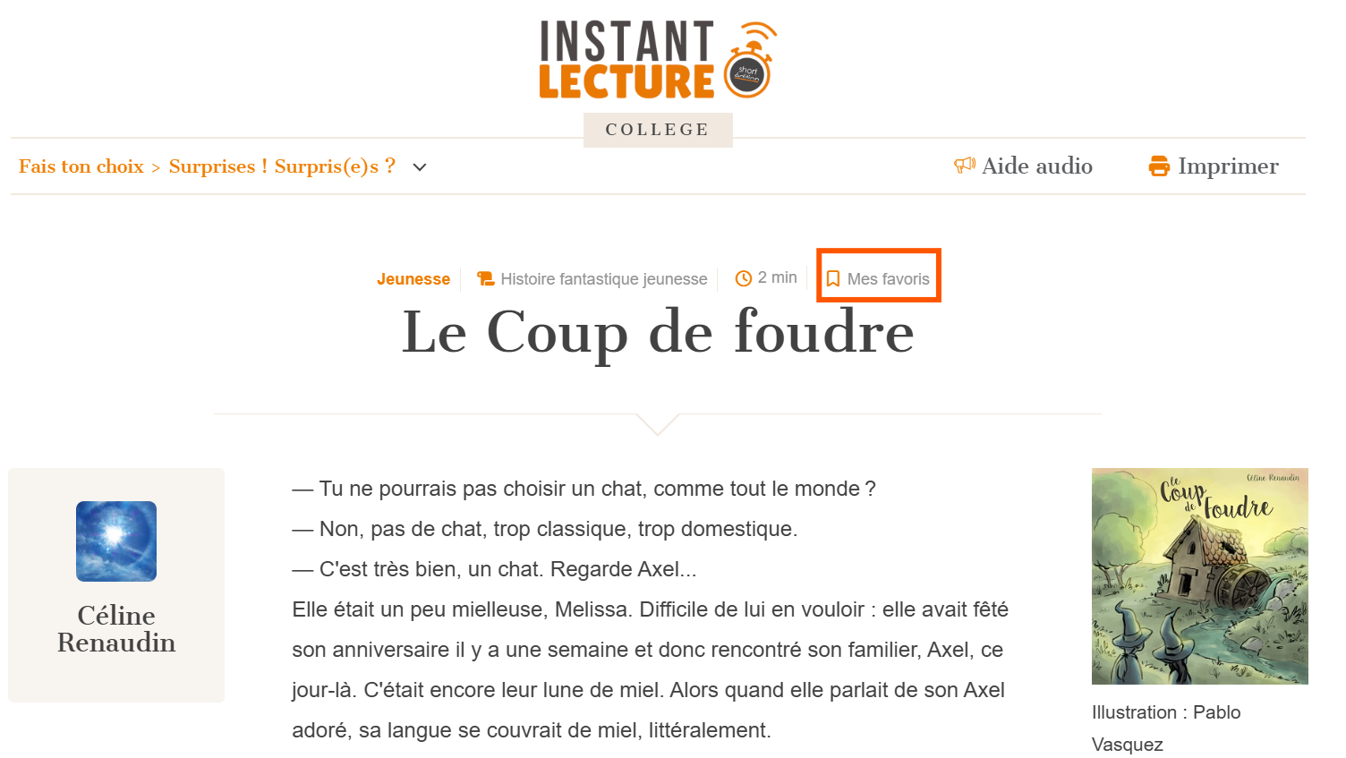 Ajouter aux favoris
