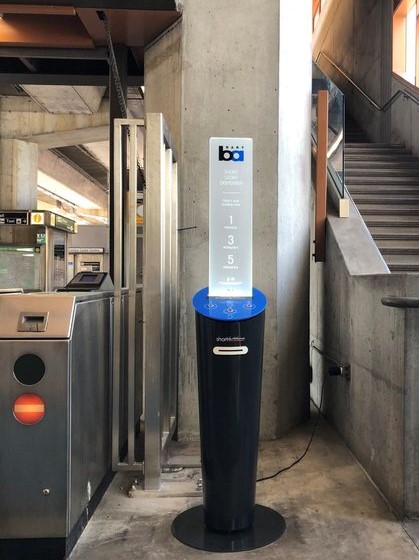 Short Story Dispenser in BART station