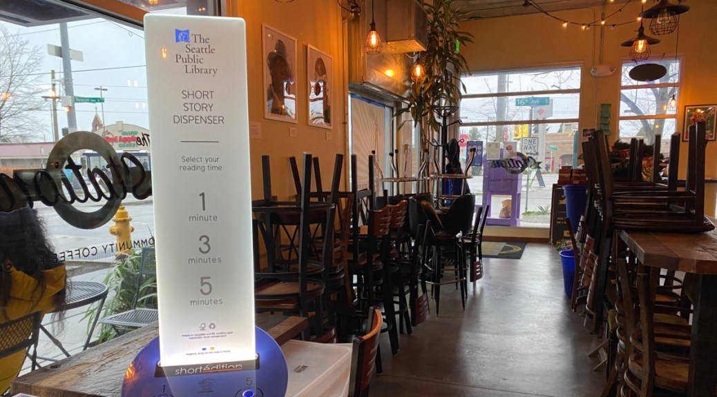 Image of The Station Cafe Hosts Washington’s First ‘Short Story Dispenser’ — and It’s Free