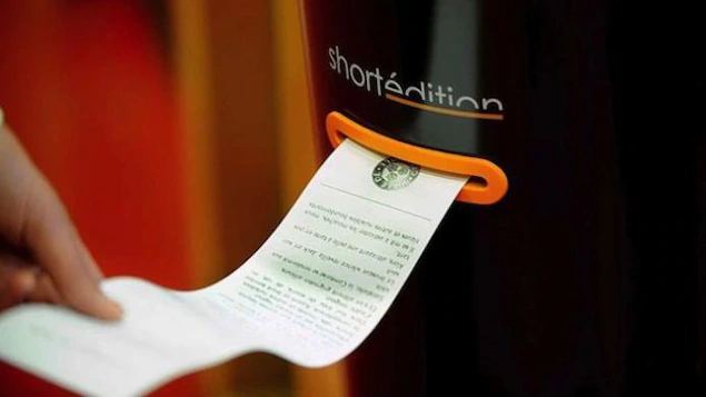 Image de Une machine distributrice d’histoires s’installe à l'Université Capilano
